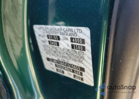 2004 Jaguar Xjr S z USA, uszkodzony, nr VIN SAJWA73B64TG15853